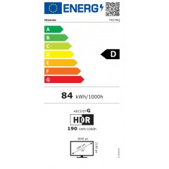 Hisense Smart Τηλεόραση 75" 4K UHD Mini LED 75U7NQ HDR (2024) Hisense Smart Τηλεόραση 75" 4K UHD Mini LED 75U7NQ HDR (2024)